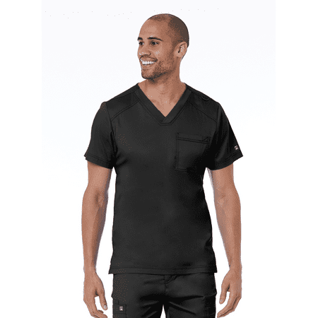 

Men s Basic V-Neck Top by Maevn XS-3XL / Black