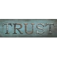 thumbnail image 2 of Lewis, Sheldon 32x13 Gold Ornate Wood Framed with Double Matting Museum Art Print Titled - Trust Sentiment, 2 of 4
