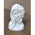 thumbnail image 6 of Lady of the Wood Sculpture, Floral Face Bust Figurine, Nature Home Decor Accent for Shelf or Desk, 5.5 Inch, 1ct, 6 of 8