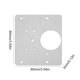 thumbnail image 4 of Placa Fijación Bisagra Acero Inoxidable Con Tornillo para Puerta Armario, 4 of 4