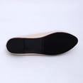 thumbnail image 4 of SuTry Women's Round Toe Flats Slip On Lightweight PU Leather Comfortable Casual Walking Office Shoes(38), 4 of 9