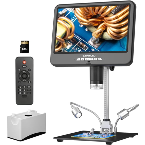 Microscopio digital LINKMICRO LM210S 10,1" 4K 60 FPS HDMI