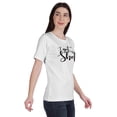 thumbnail image 2 of Inkmeso T-Shirt en Coton Col Rond Femme "I Got The Shot" Drôle pro-Vaccin, 2 of 8