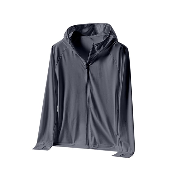 Miqool Waterproof Jacket Men Lightweight Outdoor Jackets Hiking Coats Thin Windbreaker Jacket for Outdoor Hiking
