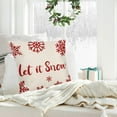 thumbnail image 5 of Pillow Cover Decorations Couch Pillow Covers Christmas Decorative Cushion Cover Bedside Pillowcase Living Room Bedside Pillowcase Living Room Sofa Cushion, 5 of 7