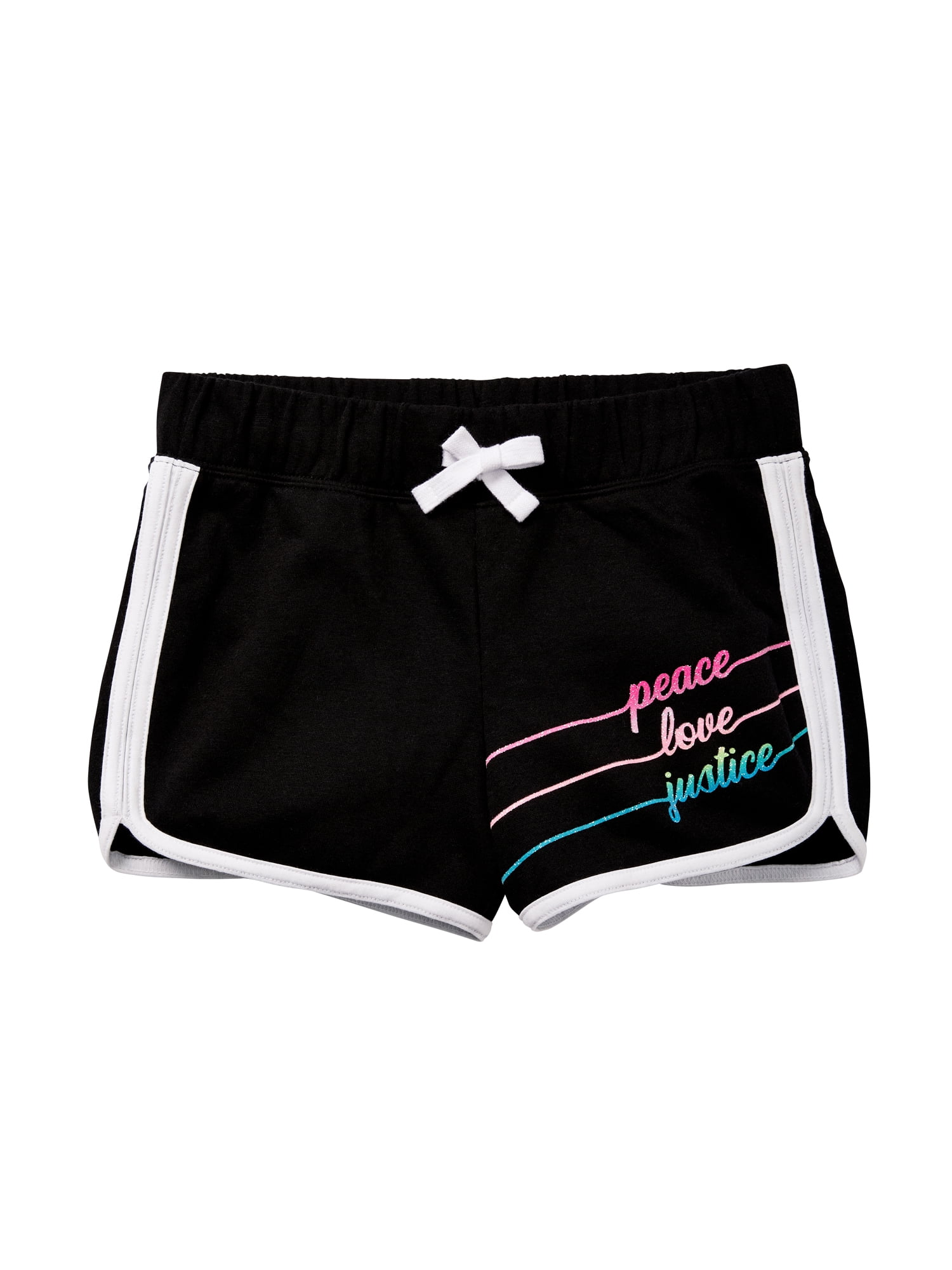 xxl　justice FLEXFLY FOP 5'10 Justice Girls Graphic Dolphin Short, Sizes XS(5/6)-XL Plus(16/18
