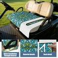 thumbnail image 4 of Decorative Mandala Golf Cart Cover 51" x 31", Universal Fit Microfiber Towel for Front Bench Seat Protection and Style, 4 of 8