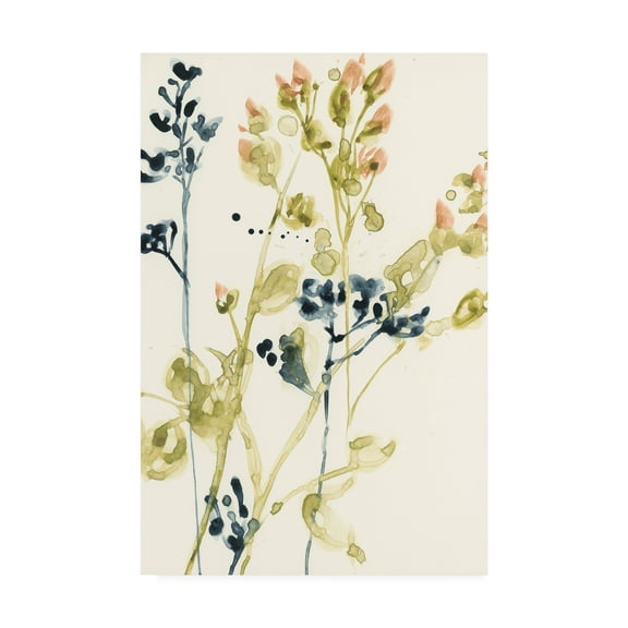 Trademark Fine Art 'Blush Buds I' Canvas Art by Jennifer Goldberger