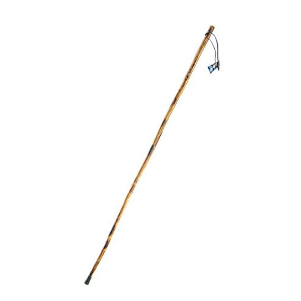 SE Survivor Series Wooden Walking/Hiking Stick with Hand-Carved Grizzly  Bear Design, 55 - WS628-55GB 
