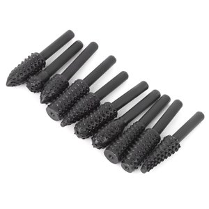 Wood-Polishing Accessories 1/8in  Burr, High Finish  Drill Bits, for Power Drills Air Tools
