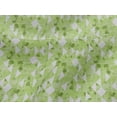 thumbnail image 4 of oneOone Viscose Jersey Light Green Fabric Texture & Triangle Geometric Craft Projects Decor Fabric Printed By The Yard 60 Inch Wide, 4 of 5