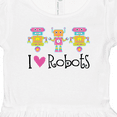 thumbnail image 4 of Inktastic Robot Lover Robotics Girls Toddler Dress, 4 of 5