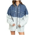 thumbnail image 2 of Puntoco moda mujer invierno Casual bolsillos botón manga larga tops chaqueta abrigo Puntoco Puntoco-2364, 2 of 9