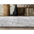 thumbnail image 7 of Abani Nova 5'3"W x 7'6"D NOV120A Grey Silver Distressed Geometric Area Rug, 7 of 7