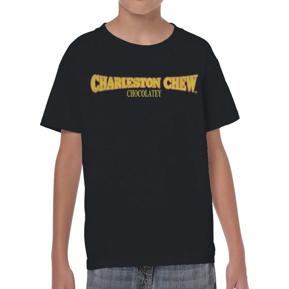 Officially Licensed Charleston Chew Chocolate Candy Youth's T-shirt