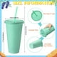 thumbnail image 4 of Vaso Honeydak Honeydak, paquete de 30 unidades con pajita y tapa, 700-800 ml, 4 of 6