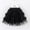 F-8Black, variant on ZHOGXU Childrens Kids Girls Skirt Elastic Waist Solid Color Layered Hem Mesh Comfortable Fashion Mini Skirt For Casual Daily Wear,Beige,12-24 Months