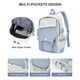 thumbnail image 5 of Mochila escolar impermeable, mochila negra, mochilas para la escuela secundaria, para niños y niñas, mochila de viaje liviana, mochila informal, mochilas para computadora portátil para, 5 of 5