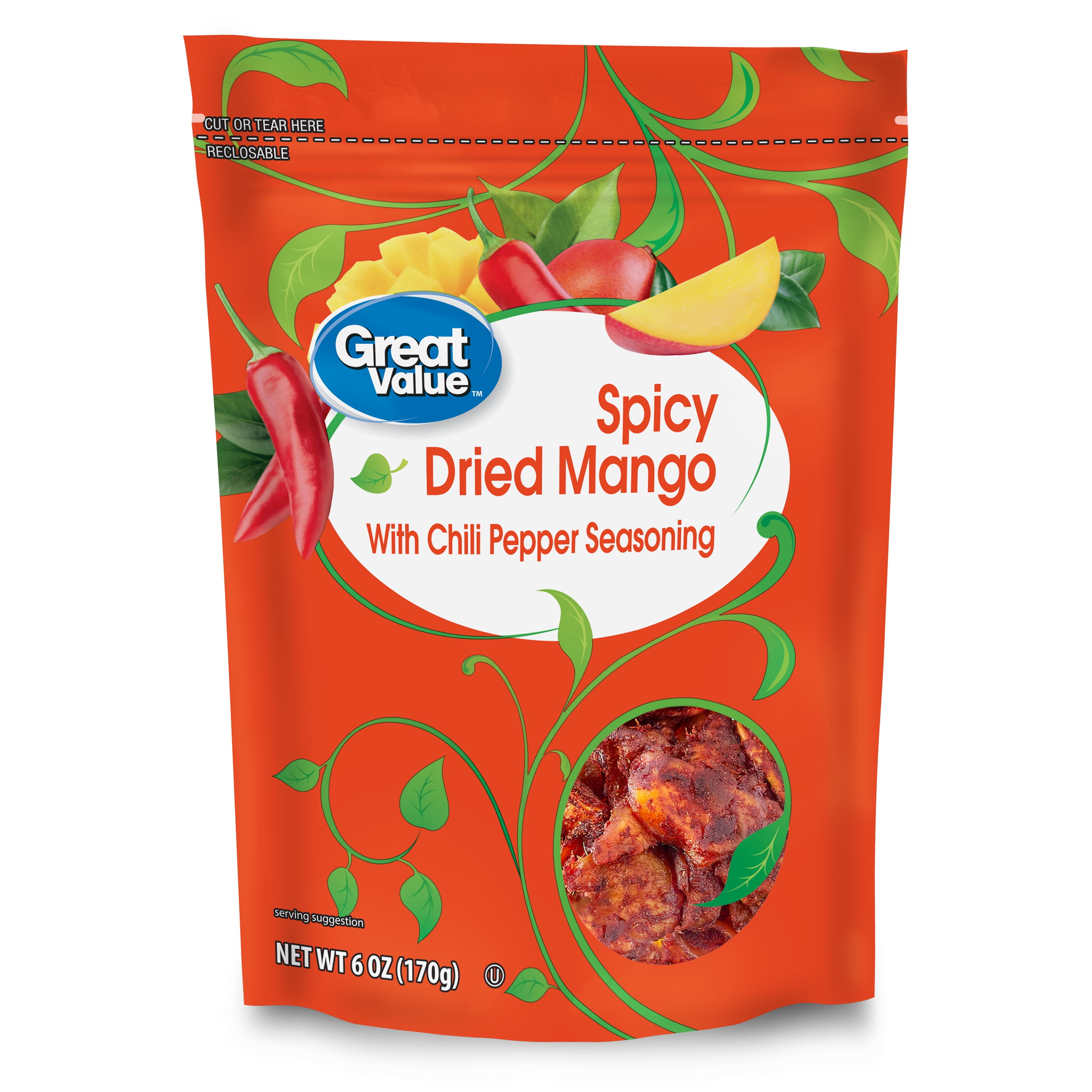 Spicy Dried Mango with Chili Pepper Seasoning