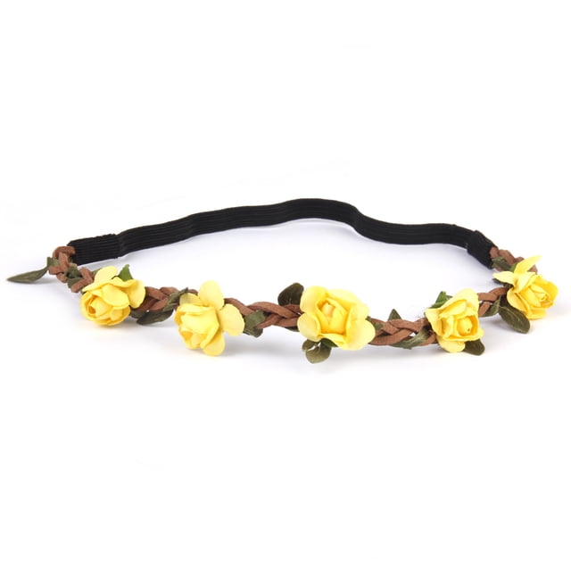 Phenovo Boho Floral Corona De Flor De Boda Del Festival Guirnalda Diadema SM SunniMix Hairband