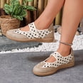 thumbnail image 6 of Women's Mary Jane Ballet Flat with Strap Women's Fashionable Thick Sole Polka Trendy Comfortable Casual Shoes, 6 of 9