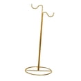thumbnail image 4 of Handbag Display Stand Purse Holder Tabletop Rack Carbon Steel with 2 Hanging Hooks for Retail Store Boutiques, 4 of 9