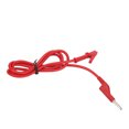 thumbnail image 4 of Un cable de pinza de cocodrilo, cable de pinza de cocodrilo Cable de pinza de cocodrilo de silicona Conector tipo banana Cable de pinza de cocodrilo Diseño aerodinámico, 4 of 8