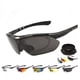 thumbnail image 2 of Gafas deportivas,Gafas deportivas Ligeras Negras Gafas deportivas ligeras Gafas de ciclismo para PC Innovación moderna, 2 of 9