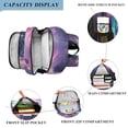 thumbnail image 3 of FORMRS Unisex School Backpack 17" Student Travel Bag with Laptop Compartment, Astronaut Pattern, 3 of 7