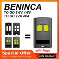thumbnail image 2 of Remplacer beninca Ouvre-Porte de garage Télécommande 43392mhz code Roulant beninca togo 2va 4va vaTOGO 2va avec logo, 2 of 5