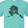 thumbnail image 4 of Inktastic Alaska Silhouette Mandala T-Shirt, 4 of 5