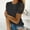 Black womens tops summer, variant on Womens Summer Tops Loose Patchwork T-Shirts for Women Trendy Lace Floral Womens Blouses and Tops Dressy Short Sleeve Crewneck Tunic Plus Size Shirts for Women