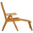 thumbnail image 4 of vidaXL Folding Patio Chairs with Footrests 2 pcs Solid Wood Eucalyptus, 4 of 11
