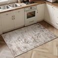 thumbnail image 3 of Brown 2x3 Area Rug Washable Entryway Distressed Small Rug, Vintage Boho Oriental Front Door Mat, Non-Slip Rubber Backing Stain Resistant Floor Mat for Entrance, Bathroom, Kitchen, Hallway., 3 of 9