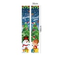 thumbnail image 5 of Banner navideño con pareado de soldado cascanueces para decoración del hogar para las vacaciones Feliz Navidad Decoración de puerta Feliz año nuevo, 5 of 5
