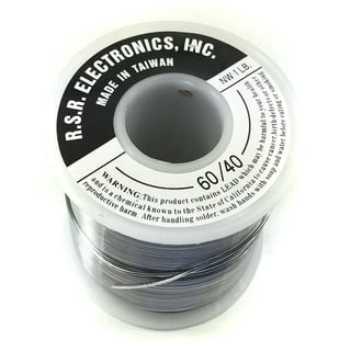 16 oz Roll of Choice 60/40 Solder is 60 percent TIN Not for jewelry.  Perfect for all other soldering. Boxes, windows, etc