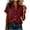 Wine, variant on hlysgo Womens Short Sleeve Shirts V Neck Collared Button Down Tops Business Officewear Shirts with Pockets Army Green,2xL