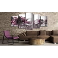 thumbnail image 2 of Tiptophomedecor Glamour Canvas Wall Art - Purple Sash - Stretched & Framed Ready To Hang Art, 2 of 4