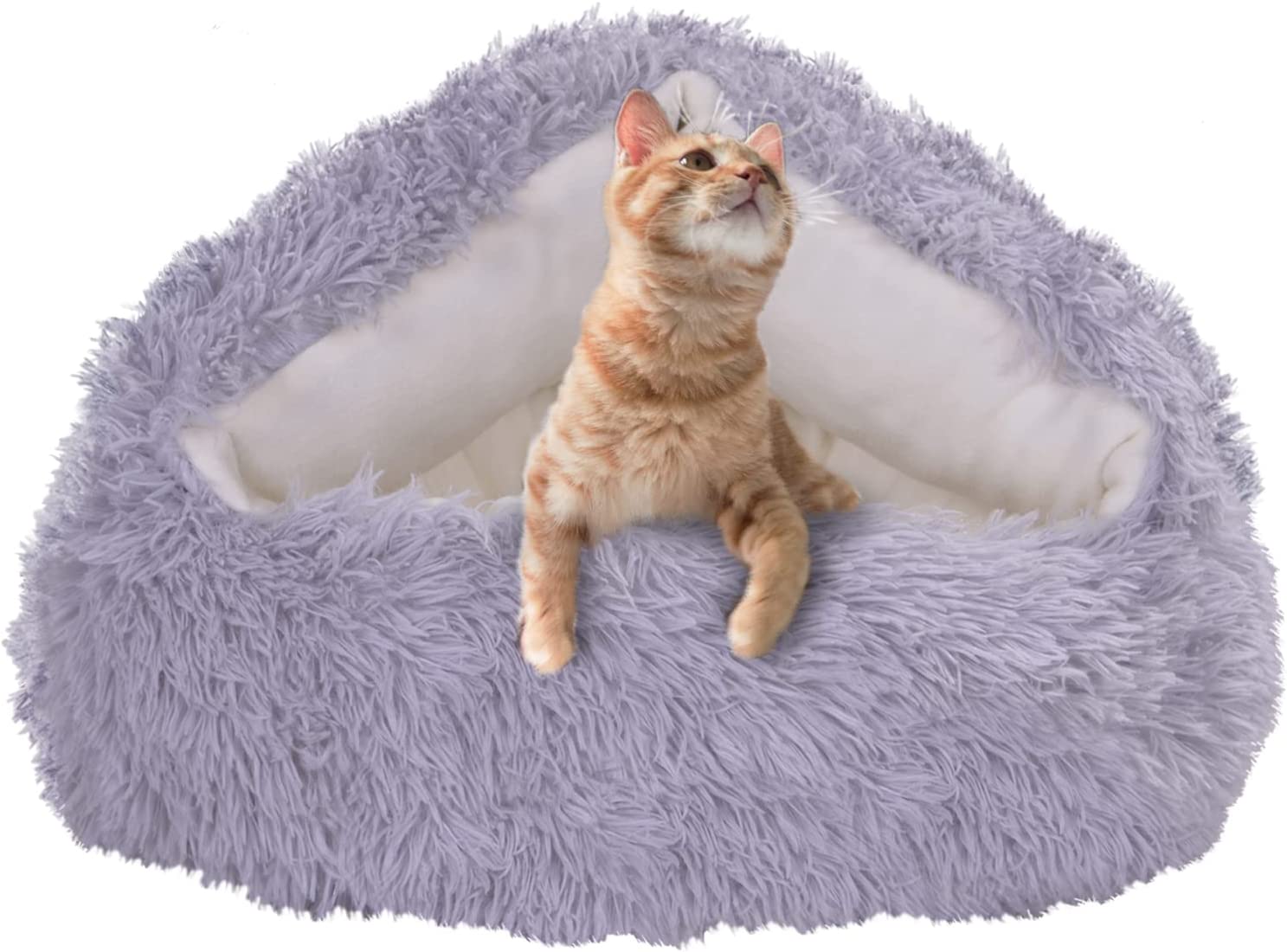 Round Dog Cave Bed Self Warming Dog Bed, Pet Bed, Cat Bed, Pet House