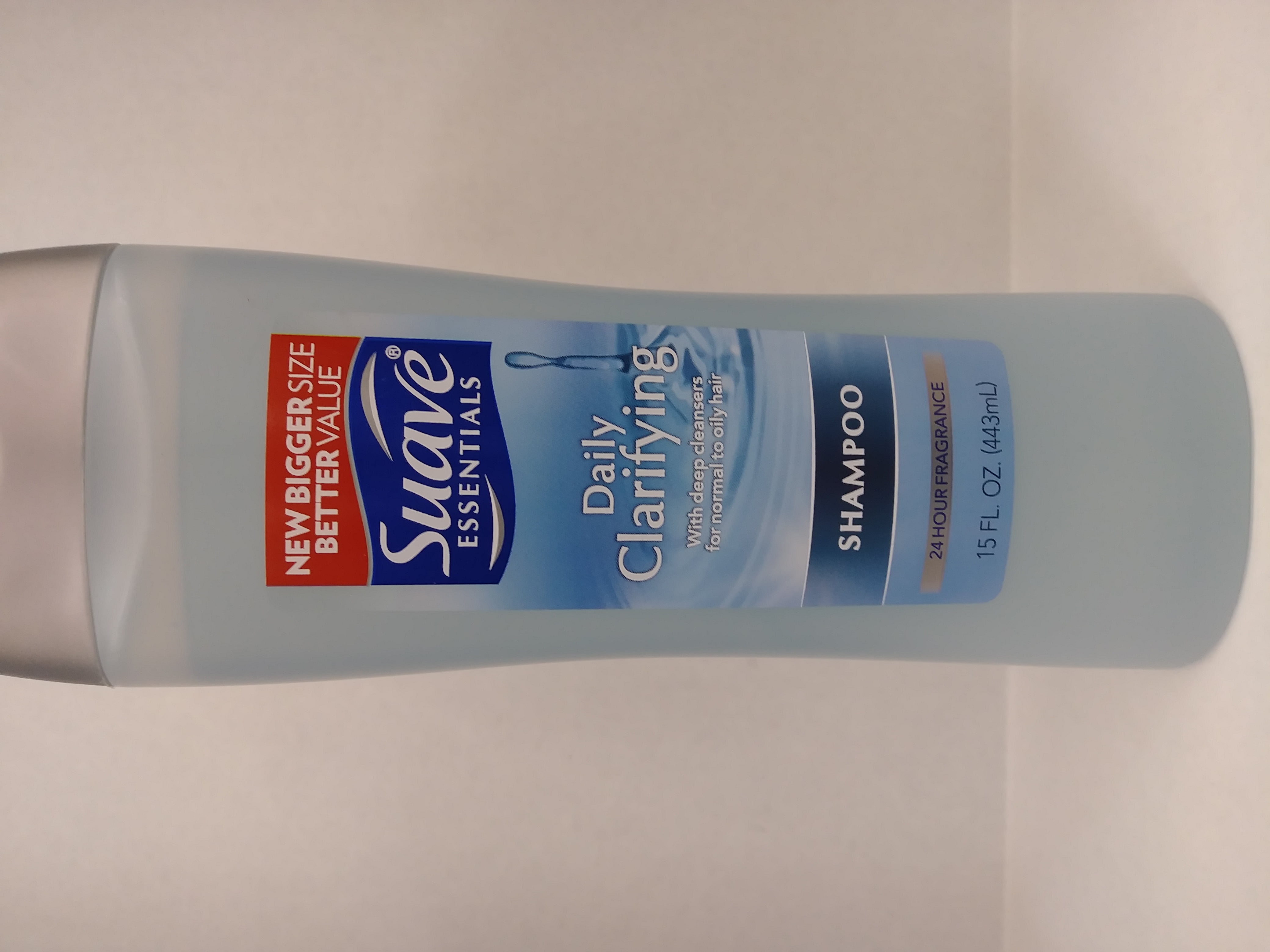 Suave Essentials 15 Fl. Oz. Daily Clarifying Shampoo