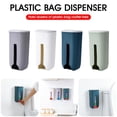 thumbnail image 2 of JFBUJC Kitchen Grocery Plastic Bag Holder Dispenser Wall Mount Garbage Bag Holder Refillable Trash Bag Saver Kitchen Organizer, 2 of 5
