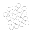 thumbnail image 1 of KLKCMS 20pcs 925 Sterling Closed Jump Rings Jewelry Making Findings Tool 5mm, 1 of 9