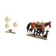 thumbnail image 5 of Figura de caballo, estatua de hierro en miniatura, escultura, adorno de hoja, pieza de arte decorativa, artículo de colección, ideal para regalar o de, 5 of 8