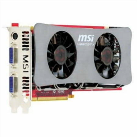 MSI N260GTX-T2D896 OC V3 - Graphics card - GF GTX 260 - 896 MB GDDR3 - PCIe 2.0 x16 - 2 x DVI, HDTV-out