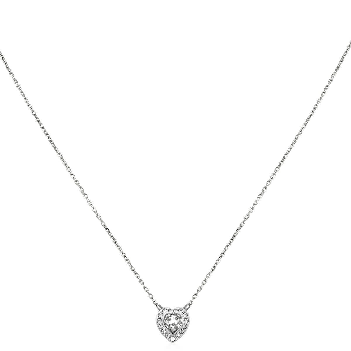 Swarovski Louison Pearl Necklace, White, RHODIUM PLATED - Walmart.com