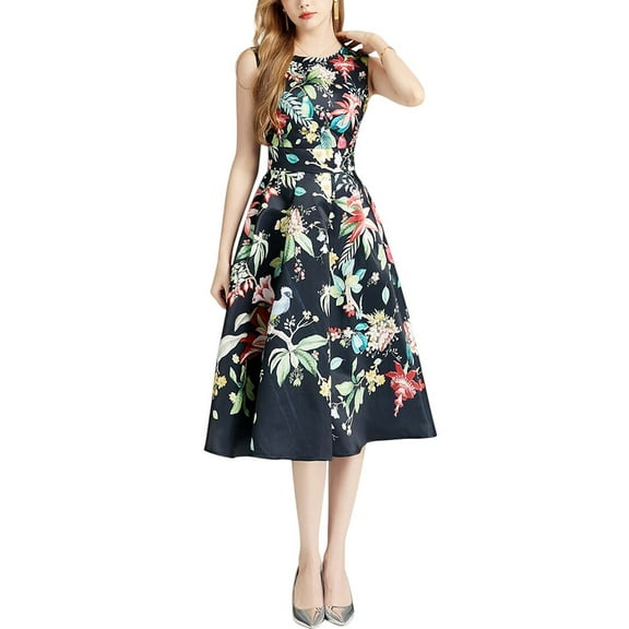 LEON GORI womens  Midi Dress, 4