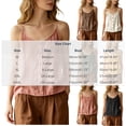 thumbnail image 3 of Uaswgudfs Women's Button Down Spaghetti Strap Tank Tops V Neck Loose Fit Casual Summer Cami Shirts, 3 of 6