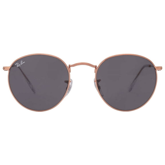 Sunglasses Ray-Ban RB 3447 9202B1 Round Metal Rose Gold Dark Gre