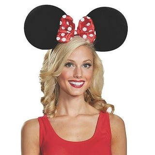 Disney Ears Headband Big Bows Sequins Headset Mickey Minnie Headwear for  Cosplay Gifts for Festival