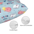 thumbnail image 5 of Salouo Brain Training Pattern Pillow Cases,1PC Pillow Covers with Envelope Closure Decorative Pillow Case for Bed Couch,Pillows Not Included-14"x20", 5 of 6
